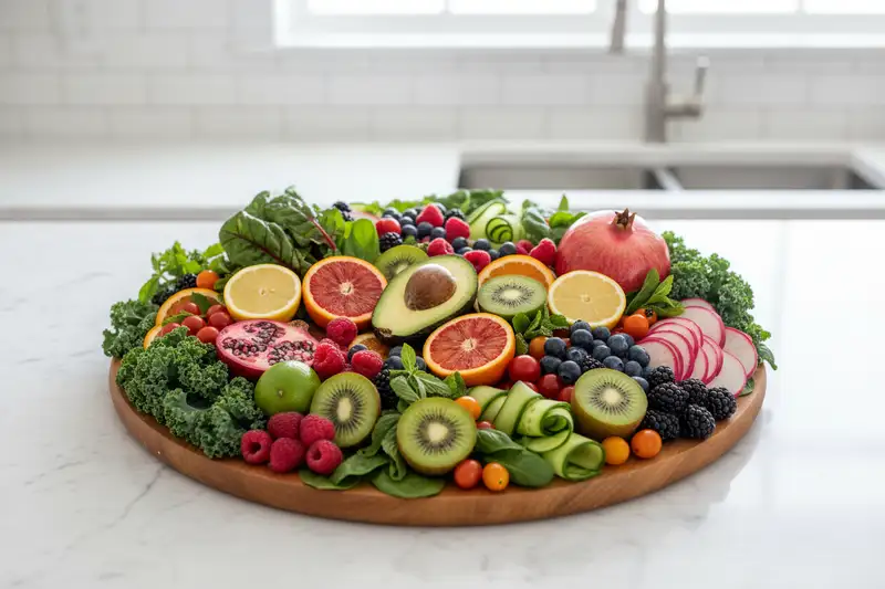 Vitamin C aus Zitrusfrüchten und Beeren ist ein Schlüsselbaustein für die Kollagenproduktion im Bindegewebe