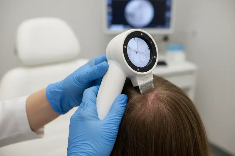 Bei anhaltendem Haarausfall von mehr als 100 Haaren pro Tag empfehlen Dermatologen eine fachärztliche Abklärung