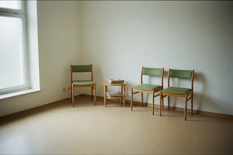 Wartezimmer in einer Hausarztpraxis