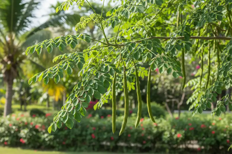 Moringa-Wurzeln und -Rinde enthalten potenziell toxische Alkaloide wie Moringin und Moringinin