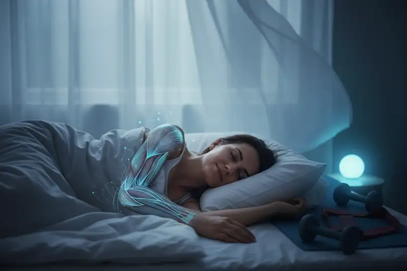 Bereits eine Nacht Schlafmangel senkt die Muskelproteinsynthese um rund 18 Prozent laut britischer Studie