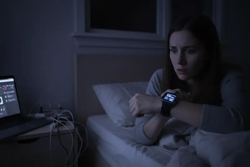 Schaetzungsweise 3 bis 8 Prozent aller Insomnie-Faelle koennten Orthosomnie sein, verursacht durch obsessives Schlaf-Tracking