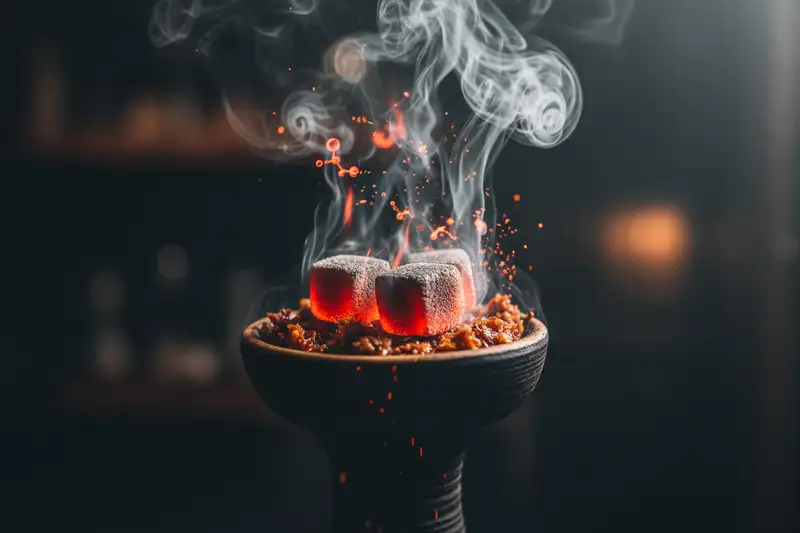 Shisha-Rauch enthält über 250 toxische Substanzen, darunter bis zu 36-mal mehr Teer als Zigarettenrauch