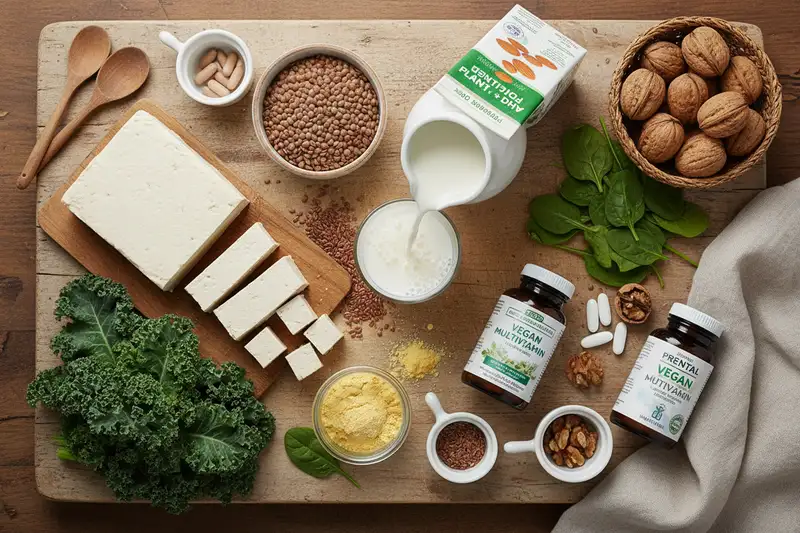 Etwa 4,5 Mikrogramm Vitamin B12 benötigen Schwangere täglich, pflanzliche Quellen allein können diesen Bedarf nicht decken